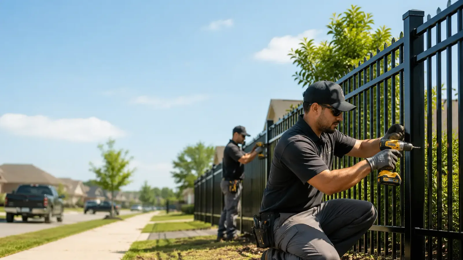 Metal Fence Installation in Galway, NY